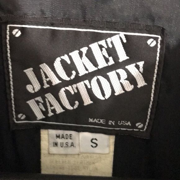 Jacket Factory Vintage “Las Vegas” Embroidered Leather Sleeve Letterman Jacket - Picture 3 of 12